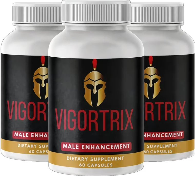 Vigortrix male vitality support three-bottle package